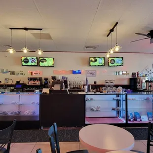 Inside -- this is the counter where you order