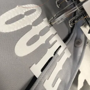 We offer Tackle Twill sewing