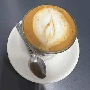 My first cortado