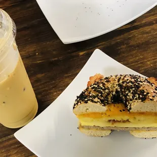 The Hangover Cure with the Pour Over with caramel