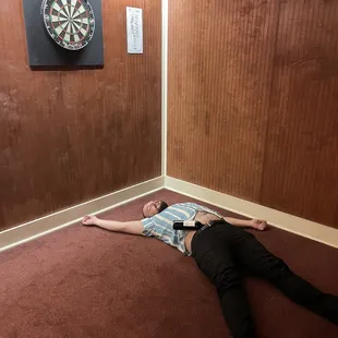 drunk man.