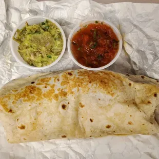 Housemade Vegan Chorizo Burrito
