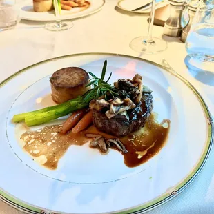 Filet Mignon with black truffle