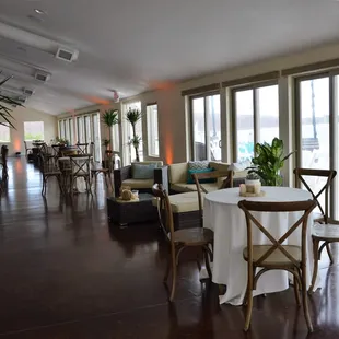 The Lake House set for LIVE! At the Lake's June 3rd evening of fun.