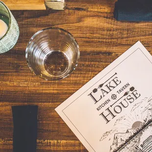 Lake House Menu