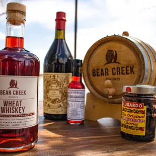 Barrel Aged Manhattan.