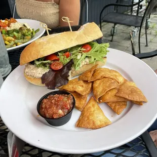 Santa Fe Chicken salad sandwich