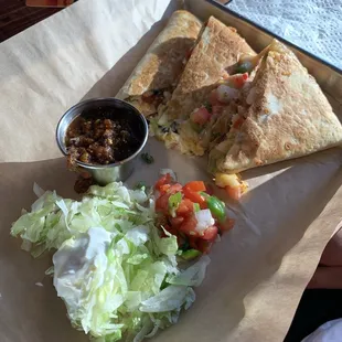 Cajun Chicken Quesadilla