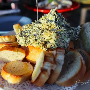 Spinach Artichoke Bread Bowl