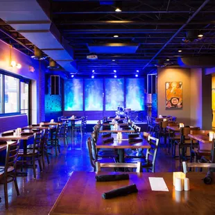 The Lakely Dining Room and Stage