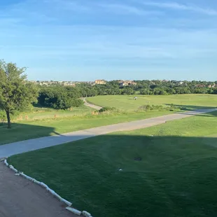 View from the dining room balcony