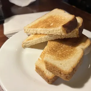 White bread as a side