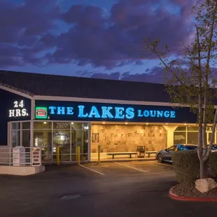 the front of the lake lounge