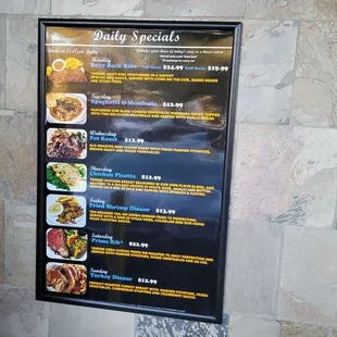 menu, burritos and wraps