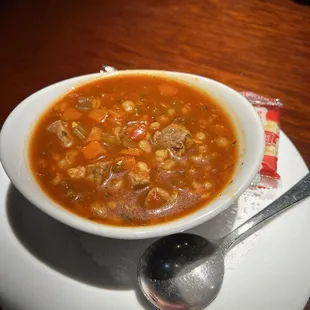 Beef barley soup