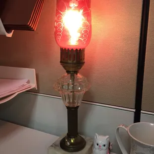 Wiring on this lamp was completely shot before The Lamp Shade repaired it