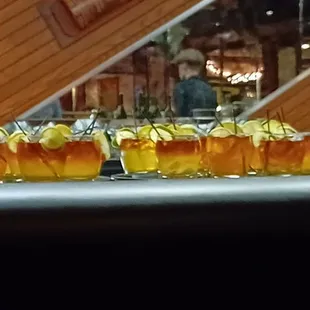 Dark 'N' Stormy cocktail.