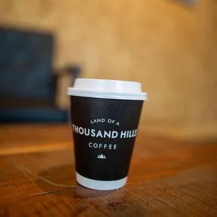 a cup of coffee