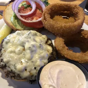 Black and Blue Burger