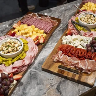 Private Event charcuterie spead