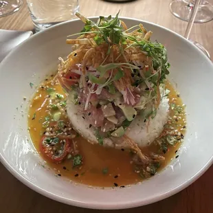 Tuna Hamachi Poke Bowl