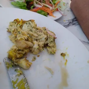 where is the lump meat, a lot of filer