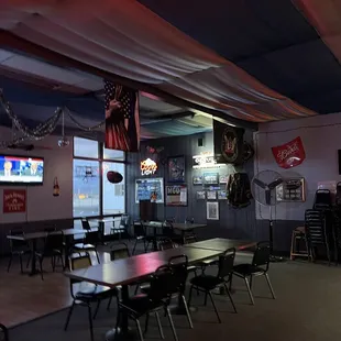 the interior of a restaurant