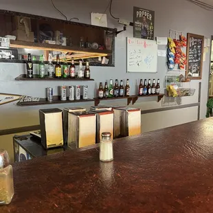 Comfortable bar , good selection