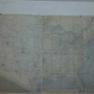 Flight planning map from way back in 2003.