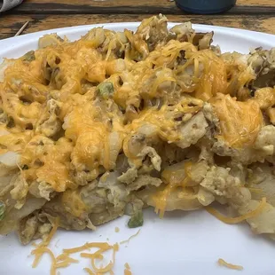 Potato Scramble. A good call if you maybe had too many beverages the night before
