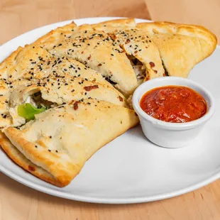 Chicago Style Beef Calzone