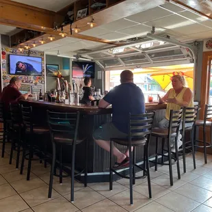 The bar
