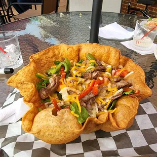 Fajita salad