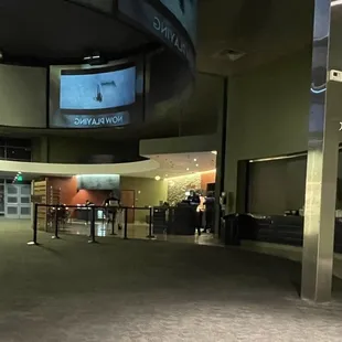 scaled down lobby post-covid 7.9.2021