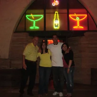 Front of the Lariat Tavern.....