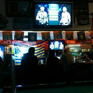 Bisping vs. Henderson from comfy couch seats.