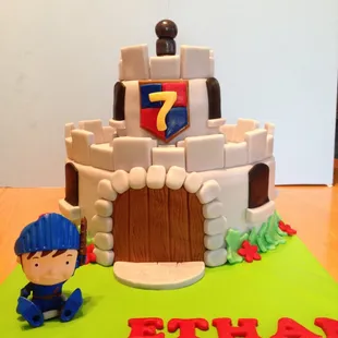 Castle rice crispy "cake"