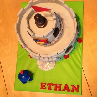 Castle rice crispy "cake"