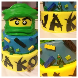 Lego Ninjago cake