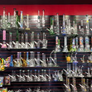 Excellent selection of glasses