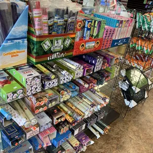 Variety of incense sticks