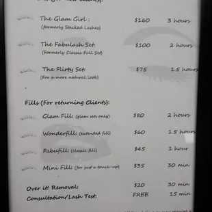 This was the only thing ANYWHERE in the entire business of pricing/description of services.