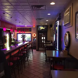 a man sitting at the bar