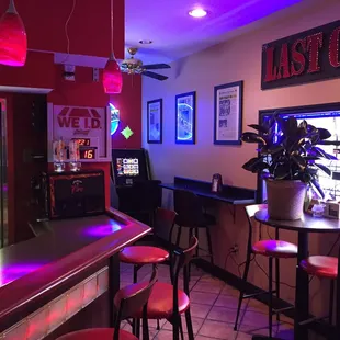 the neon lights