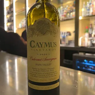 Good wine here.