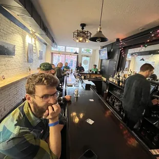 About 2/3 of the bar