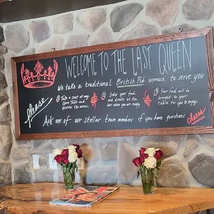 Entryway Welcome Sign