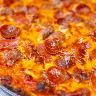 Classic pepperoni. We use the little roni cups for a nice crisp.