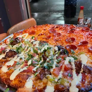 Half Cubano/half pepperoni