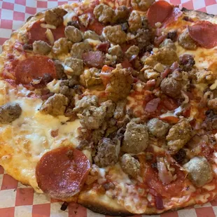 Ultimate Meat Lovers Pizza